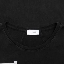 Rhude Pocket Tee - Black -Fashion Clothing Store rhude pocket tee black 3