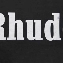 Rhude Pocket Tee - Black -Fashion Clothing Store rhude pocket tee black 4