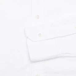 Classic L/S Shirt - White 9 Classic L/S Shirt - White -Fashion Clothing Store thom browne classic ls shirt white 4