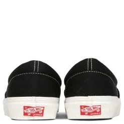 OG Classic Slip-LX - Black 7 OG Classic Slip-LX - Black -Fashion Clothing Store vans vault og classic slip on lx black 4