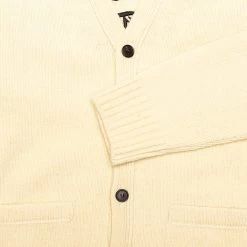 Classic Cardigan 'Type 2' - White -Fashion Clothing Store wacko maria classic cardigan type 2 white 4